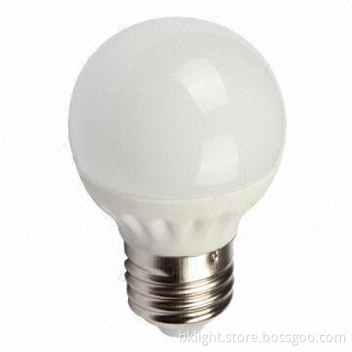 LED Ceramic Bulb with 220V AC Input Voltage, High-efficiency, Low-light Decay